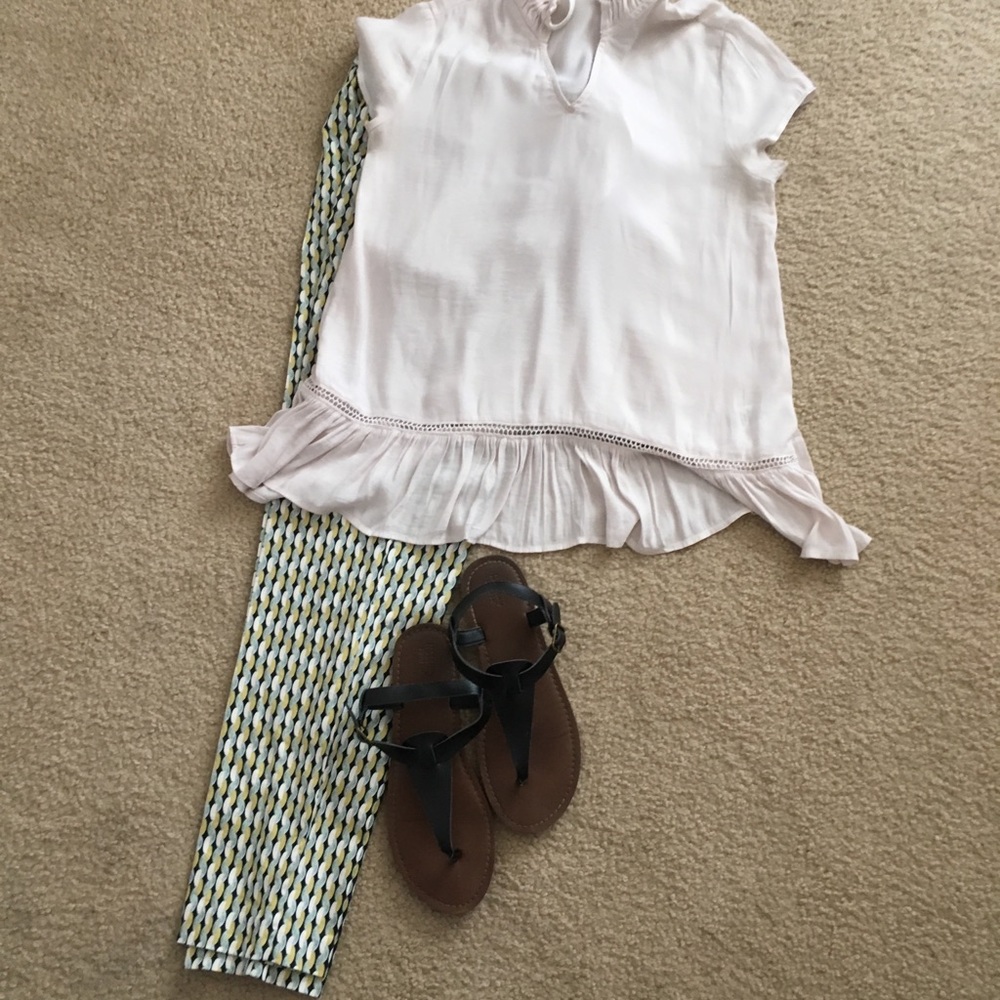 Zara cute print pants